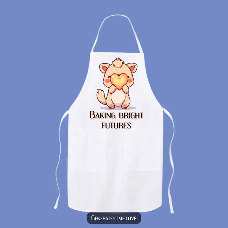 Funny Hopeful Animal Apron: Cook with Light & Hearty Inspiration