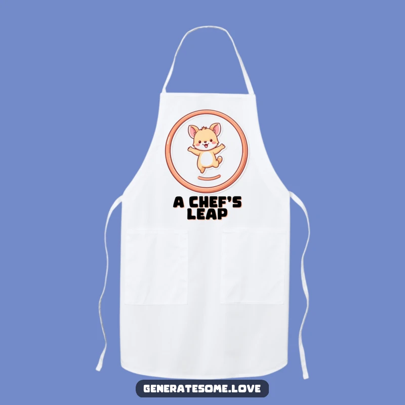 Funny Tiny Animal Chef Apron: Add Playful Charm to Your Cooking