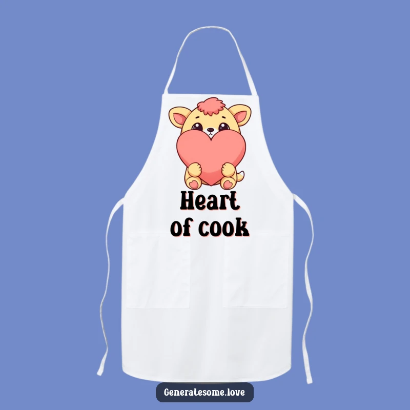 Funny Cheerful Animal Chef Apron: Cook with Love and Laughter