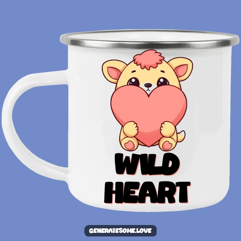 Funny Cheerful Animal Camp Mug: Share Love on the Go