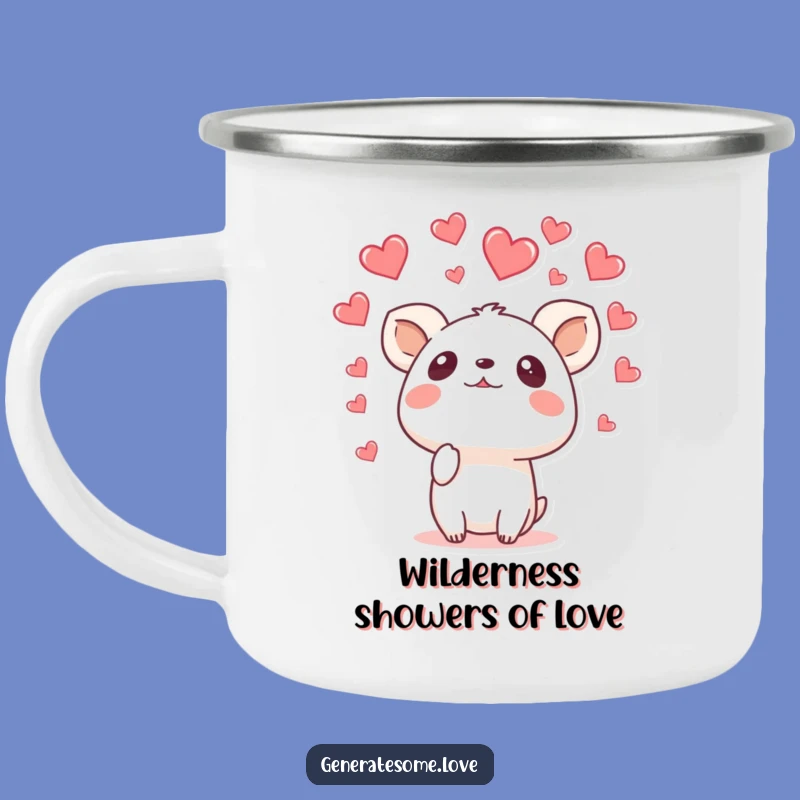 Funny Surprised Animal Camping Mug: Sip Surprises with Hearty Views