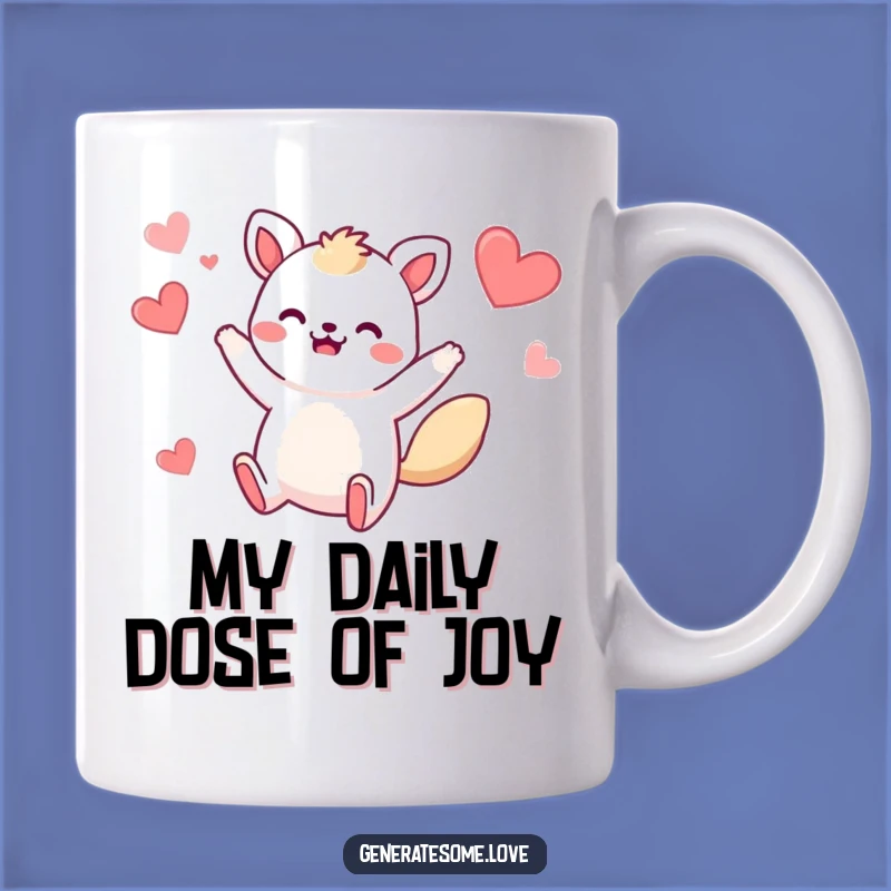 Funny Whimsical Animal Jump Mug: A Hilarious Heart-Filled Gift for Animal Lovers