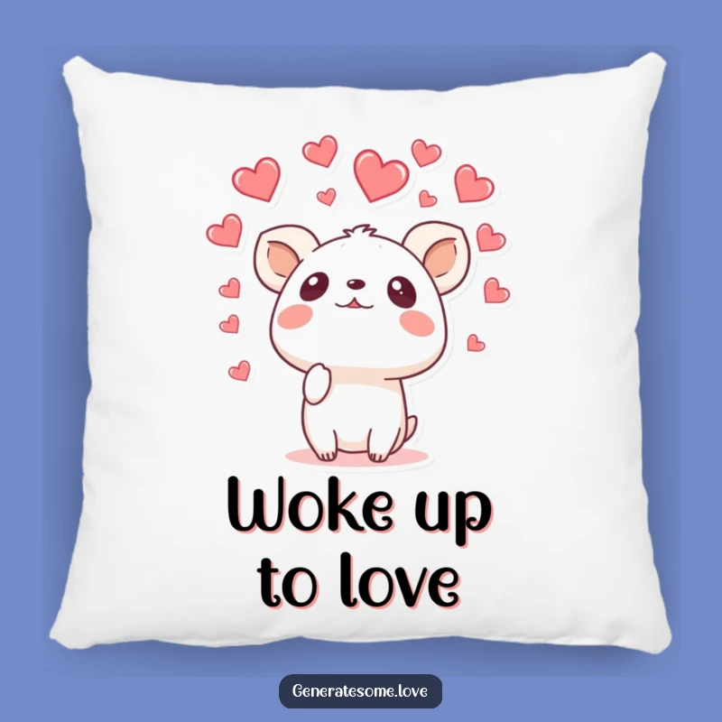 Cozy Funny Surprised Animal Pillow: Hugs of Heartfall & Comedic Comfort
