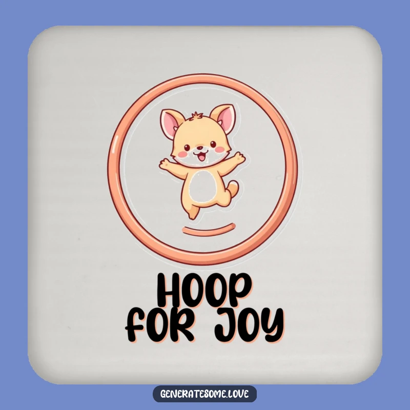 Funny Tiny Animal Coaster Set: Protect Surfaces with Joyful Art